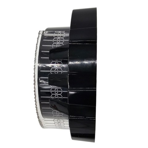 Cover Crystal 5D VELO CUT-SHAPE Bianco Arancio Per 2,5- Pollici Con Freccia Welcome Switchback shrouds