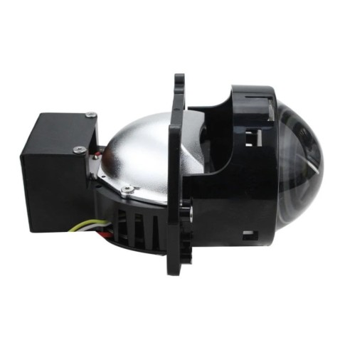 Proiettore Lenticolare 3 Pollici LED Bi-Led 60W Faro 6000k Centralina Integrata