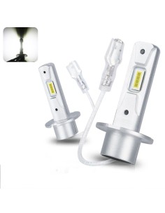 Kit Led H3 ROTATIVO Stessa Dimensione Originale Canbus 6000k