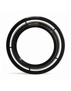 Coppia Cover Nera per Lenticolare 3 Pollici W101 Retrofit 2