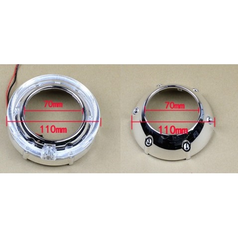 COPPIA COVER GTI CON ANGEL LED