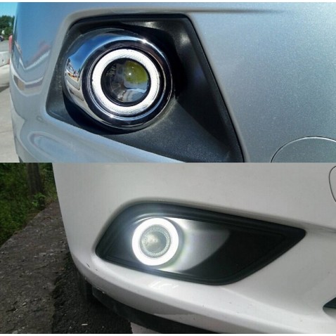 Faro Led 6000k Fendinebbia con Angel Bianco 3,5- kit DX e SX