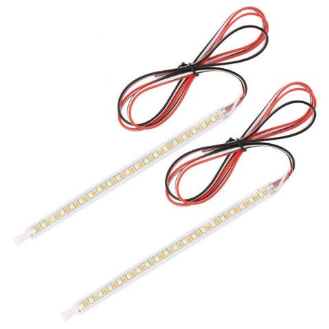 Freccia Sequenziale e DRL Posizione Specchietto Effetto Welcom Mirror Light Dinamica Strip Arancione