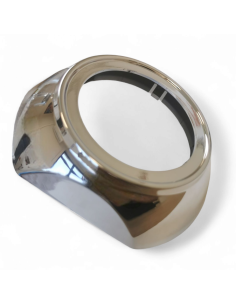 Coppia Cover Cromata per Lenticolare 3 Pollici W3006 Retrofit