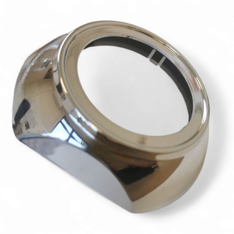Coppia Cover Cromata per Lenticolare 3 Pollici W3006 Retrofit