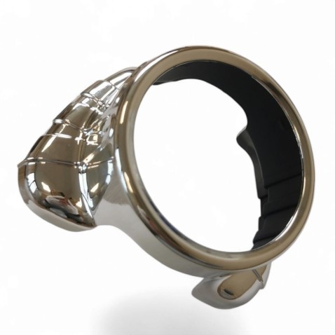 Coppia Cover Cromata per Lenticolare 3 Pollici W3005 Retrofit