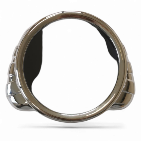 Coppia Cover Cromata per Lenticolare 3 Pollici W3005 Retrofit