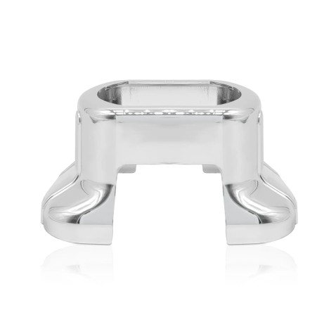 Coppia Cover Cromata per Lenticolare 3 Pollici Lente Quadrato F3001 Retrofit