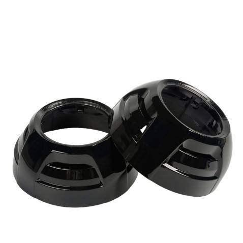 Coppia Cover Nera per Lenticolare 2,5 e 3 Pollici W3008  Retrofit
