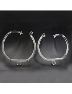 Fibra Ottica Policarbonato Sinistro DRL BMW Serie X3 F25 X4 F26 Ricambio Faro Led Acrylic Tube Guide Strip Light 2