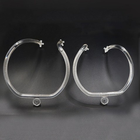 Fibra Ottica Policarbonato Destro DRL BMW Serie X3 F25 X4 F26 Ricambio Faro Led Acrylic Tube Guide Strip Light