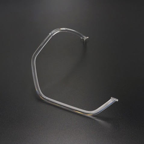 Fibra Ottica Policarbonato Sinistro DRL BMW Serie X5 G05 X6 G06 Ricambio Faro Led Acrylic Tube Guide Strip Light