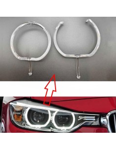 Fibra Ottica Policarbonato Destro DRL BMW Serie 4 F32 F36 F33 Ricambio Faro Led Acrylic Tube Guide Strip Light