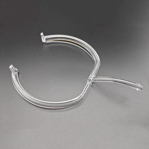 Fibra Ottica Policarbonato Destro DRL BMW Serie 4 F32 F36 F33 Ricambio Faro Led Acrylic Tube Guide Strip Light