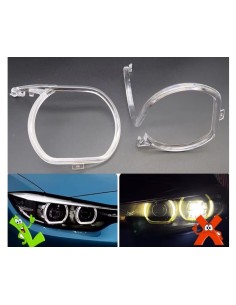 Fibra Ottica Policarbonato Destro DRL BMW Serie 4 F32 F36 F33 17-20 Ricambio Faro Led Acrylic Tube Guide Strip Light