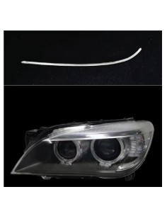 Fibra Ottica Policarbonato Sinistro DRL BMW Serie 7 F02 Superiore Ricambio Faro Led Acrylic Tube Guide Strip Light