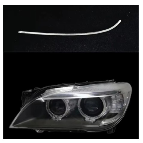 Fibra Ottica Policarbonato Sinistro DRL BMW Serie 7 F02 Superiore Ricambio Faro Led Acrylic Tube Guide Strip Light