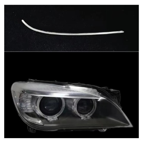 Fibra Ottica Policarbonato Destro DRL BMW Serie 7 F02 Superiore Ricambio Faro Led Acrylic Tube Guide Strip Light