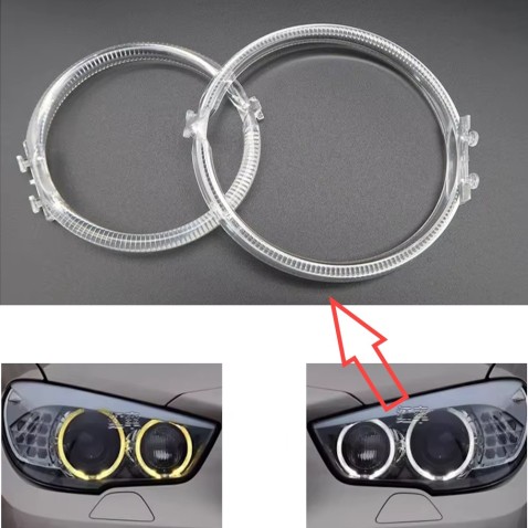 Fibra Ottica Policarbonato DRL BMW Serie 5 F07 Ricambio Faro Led Acrylic Tube Guide Strip Light