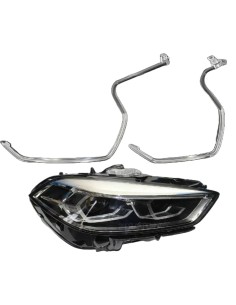 Fibra Ottica Policarbonato Destro DRL BMW Serie F40 F44 Ricambio Faro Led Acrylic Tube Guide Strip Light