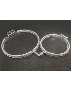 Fibra Ottica Policarbonato DRL BMW X5 E70 LCI Ricambio Faro Xenon Led Acrylic Tube Guide Strip Light 2