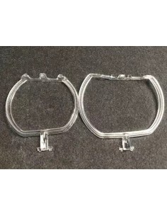 Fibra Ottica Policarbonato Sinistro DRL BMW Serie 3 F30 Ricambio Faro Xenon Led Acrylic Tube Guide Strip Light 2