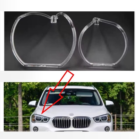 Fibra Ottica Policarbonato Destro DRL BMW Serie X1 F48 F49 Xenon Ricambio Faro Xenon Led Acrylic Tube Guide Strip Light