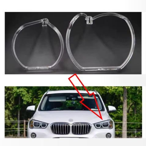 Fibra Ottica Policarbonato Sinistro DRL BMW Serie X1 F48 F49 Xenon Ricambio Faro Xenon Led Acrylic Tube Guide Strip Light