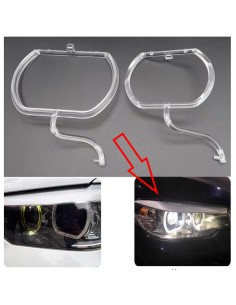 Fibra Ottica Policarbonato Destro DRL BMW Serie 5 G30 Ricambio Faro Led Acrylic Tube Guide Strip Light