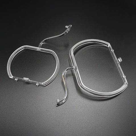 Fibra Ottica Policarbonato Destro DRL BMW Serie 5 G30 Ricambio Faro Led Acrylic Tube Guide Strip Light