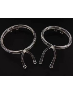 Fibra Ottica Policarbonato DRL BMW Serie X1 E84 Ricambio Faro Led Acrylic Tube Guide Strip Light 2