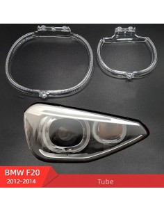 Fibra Ottica Policarbonato Destro DRL BMW Serie 1 F20 Ricambio Faro Led Acrylic Tube Guide Strip Light