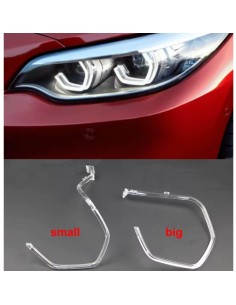 Fibra Ottica Policarbonato Sinistro DRL BMW Serie 2 F22 M2 Ricambio Faro Led Acrylic Tube Guide Strip Light 2