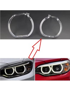 Fibra Ottica Policarbonato Sinistro DRL BMW Serie 2 F22 F23 Ricambio Faro Led Acrylic Tube Guide Strip Light