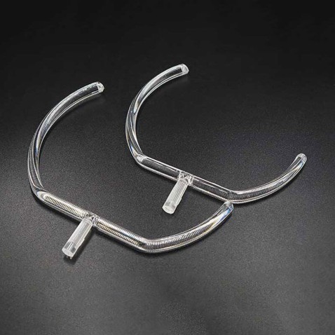 Fibra Ottica Policarbonato Destro DRL BMW Serie 3 F35 FULL LED Ricambio Faro Led Acrylic Tube Guide Strip Light