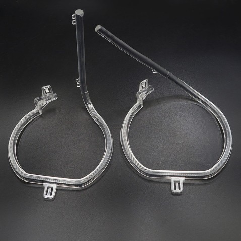 Fibra Ottica Policarbonato Sinistro DRL BMW Serie 3 F34 Ricambio Faro Led Acrylic Tube Guide Strip Light