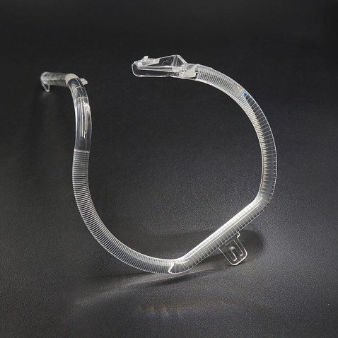 Fibra Ottica Policarbonato Sinistro DRL BMW Serie 3 F34 Ricambio Faro Led Acrylic Tube Guide Strip Light