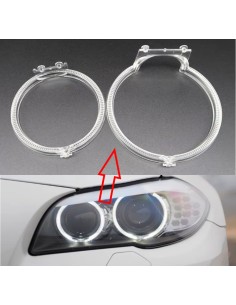 Fibra Ottica Policarbonato Sinistro DRL BMW Serie 5 F10 F18 2010-2013 Ricambio Faro Led Acrylic Tube Guide Strip Light