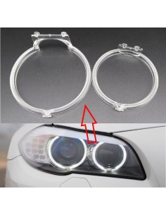 Fibra Ottica Policarbonato Destro DRL BMW Serie 5 F10 F18 2010-2013 Ricambio Faro Led Acrylic Tube Guide Strip Light