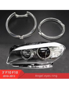 Fibra Ottica Policarbonato Destro DRL BMW Serie 5 F10 F18 2010-2013 Ricambio Faro Led Acrylic Tube Guide Strip Light 2