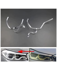 Fibra Ottica Policarbonato Destro DRL BMW Serie 6 GT G32 Ricambio Faro Led Acrylic Tube Guide Strip Light