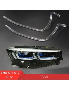 Fibra Ottica Policarbonato Sinistro DRL BMW Serie 7 G11 G12 Ricambio Faro Led Acrylic Tube Guide Strip Light 2