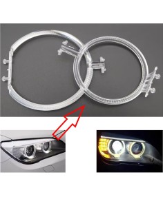 Fibra Ottica Policarbonato Destro DRL BMW Serie 7 F02 Ricambio Faro Led Acrylic Tube Guide Strip Light