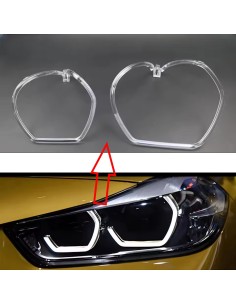 Fibra Ottica Policarbonato Sinistro DRL BMW Serie X2 F39 Ricambio Faro Led Acrylic Tube Guide Strip Light