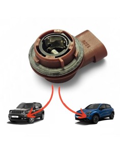 Portalampada P21W Jeep Renegade Fiat 500x 68285062AA Cablaggio Connettore Luci Diurne