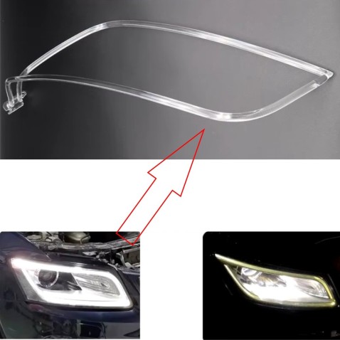 Acrylic Tube Light Guide Strip Light DRL Destro Audi Q5 8RB Ricambio Faro Fibra Ottica