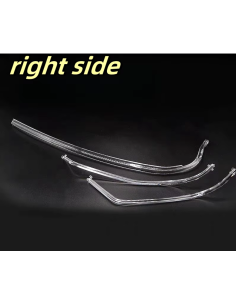 Acrylic Tube Light Guide Strip Light DRL Destro Audi Q5 FYB Ricambio Faro Fibra Ottica 2