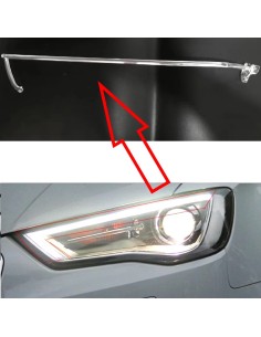 Acrylic Tube Light Guide Strip Light DRL Sinistro Audi A3 8V Ricambio Faro Fibra Ottica