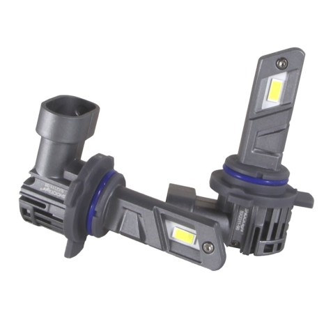 Lampade led HIR2 9012 6000K Ventola Integrata Ultracompatto Come Originale Nessuna Polarità