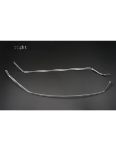 Acrylic Tube Light Guide Strip Light DRL Destro Audi A6 PA C7.5 16-18 Ricambio Faro Fibra Ottica 2
